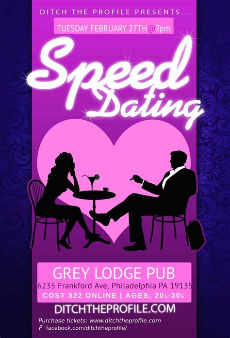 speed dating singles events